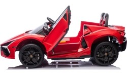 Pojazd elektryczny Lamborghini Revuelto XL STRONG, czerwony