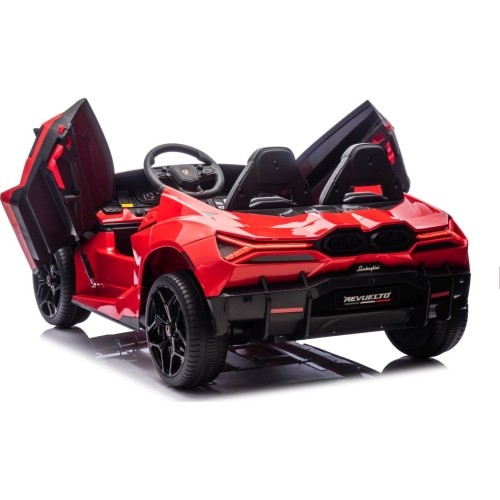 Pojazd elektryczny Lamborghini Revuelto XL STRONG, czerwony