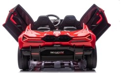 Pojazd elektryczny Lamborghini Revuelto XL STRONG, czerwony