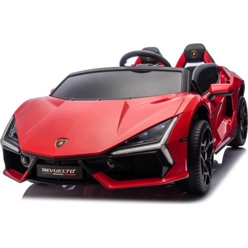 Pojazd elektryczny Lamborghini Revuelto XL STRONG, czerwony