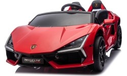 Pojazd elektryczny Lamborghini Revuelto XL STRONG, czerwony
