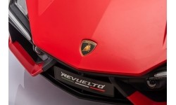 Pojazd elektryczny Lamborghini Revuelto XL STRONG, czerwony