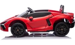 Pojazd elektryczny Lamborghini Revuelto XL STRONG, czerwony
