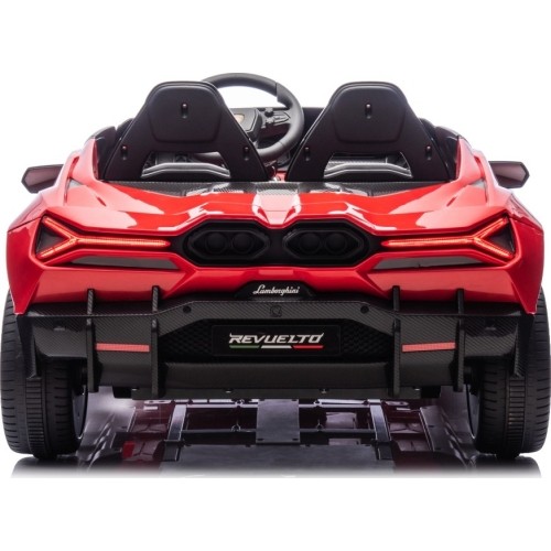 Pojazd elektryczny Lamborghini Revuelto XL STRONG, czerwony