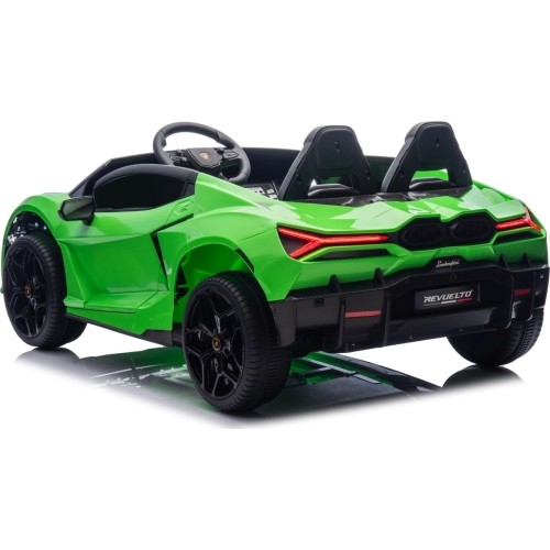 Pojazd elektryczny Lamborghini Revuelto XL Strong, zielony