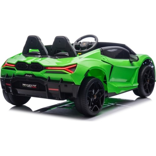Pojazd elektryczny Lamborghini Revuelto XL Strong, zielony