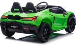 Pojazd elektryczny Lamborghini Revuelto XL Strong, zielony