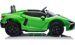 Pojazd elektryczny Lamborghini Revuelto XL Strong, zielony