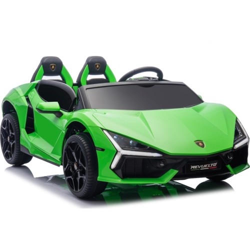 Pojazd elektryczny Lamborghini Revuelto XL Strong, zielony