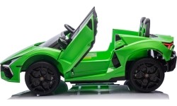 Pojazd elektryczny Lamborghini Revuelto XL Strong, zielony