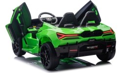 Pojazd elektryczny Lamborghini Revuelto XL Strong, zielony