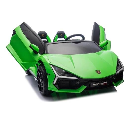 Pojazd elektryczny Lamborghini Revuelto XL Strong, zielony