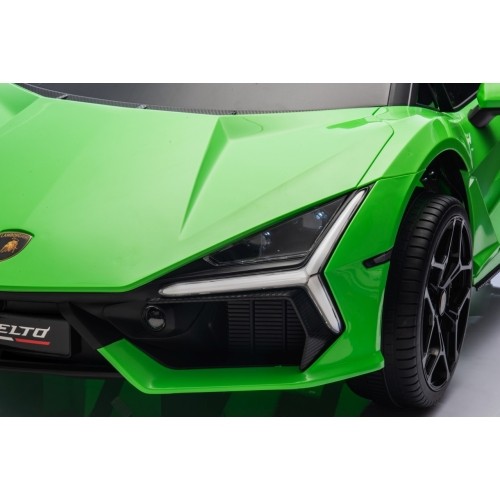 Pojazd elektryczny Lamborghini Revuelto XL Strong, zielony