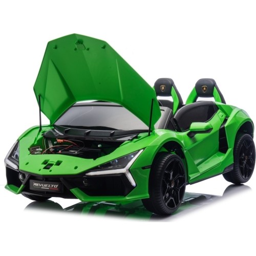 Pojazd elektryczny Lamborghini Revuelto XL Strong, zielony