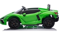 Pojazd elektryczny Lamborghini Revuelto XL Strong, zielony