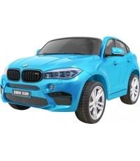 Samochód elektryczny BMW X6M XXL, niebieski