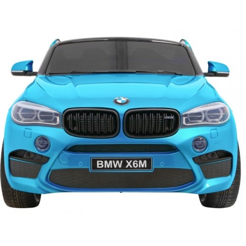 Samochód elektryczny BMW X6M XXL, niebieski