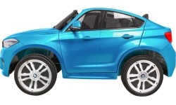 Samochód elektryczny BMW X6M XXL, niebieski