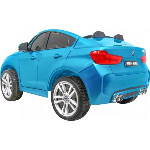 Samochód elektryczny BMW X6M XXL, niebieski