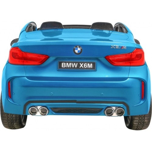 Samochód elektryczny BMW X6M XXL, niebieski