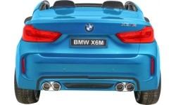 Samochód elektryczny BMW X6M XXL, niebieski