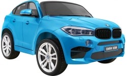 Samochód elektryczny BMW X6M XXL, niebieski