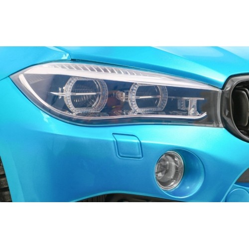 Samochód elektryczny BMW X6M XXL, niebieski