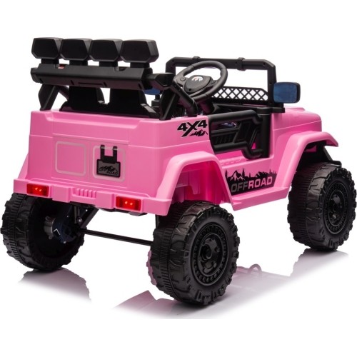 Pojazd elektryczny Off-Road CLIMBER różowy