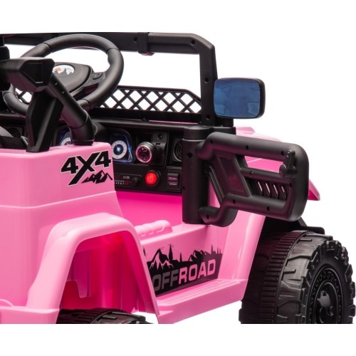 Pojazd elektryczny Off-Road CLIMBER różowy