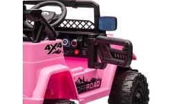 Pojazd elektryczny Off-Road CLIMBER różowy