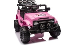 Pojazd elektryczny Off-Road CLIMBER różowy