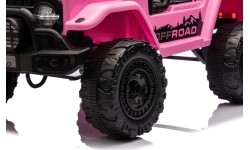 Pojazd elektryczny Off-Road CLIMBER różowy