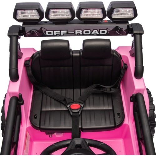 Pojazd elektryczny Off-Road CLIMBER różowy