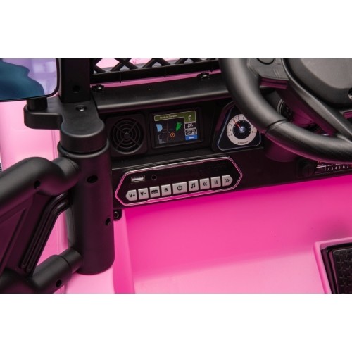 Pojazd elektryczny Off-Road CLIMBER różowy