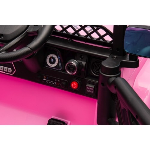 Pojazd elektryczny Off-Road CLIMBER różowy