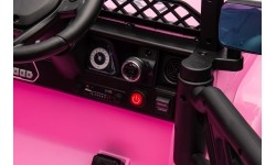 Pojazd elektryczny Off-Road CLIMBER różowy