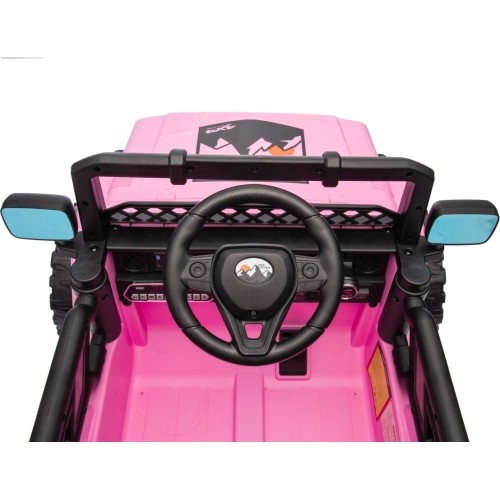 Pojazd elektryczny Off-Road CLIMBER różowy
