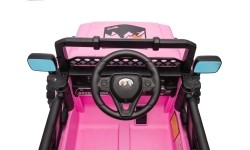 Pojazd elektryczny Off-Road CLIMBER różowy