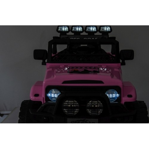 Pojazd elektryczny Off-Road CLIMBER różowy
