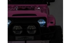 Pojazd elektryczny Off-Road CLIMBER różowy