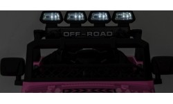 Pojazd elektryczny Off-Road CLIMBER różowy
