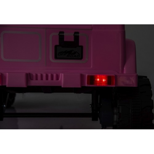 Pojazd elektryczny Off-Road CLIMBER różowy