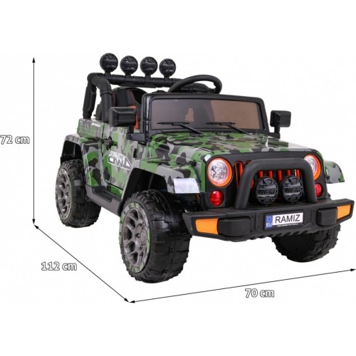 Pełnoetatowy pojazd terenowy 4WD Moro