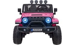 Pojazd elektryczny OFF-ROAD 3.0, różowy