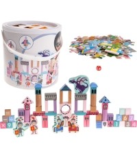 Wooden Castle With Knights