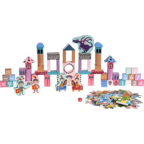 Wooden Castle With Knights