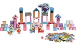Wooden Castle With Knights