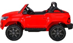 Samochód elektryczny dla dzieci Toyota Hilux czerwony