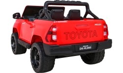 Samochód elektryczny dla dzieci Toyota Hilux czerwony