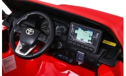 Samochód elektryczny dla dzieci Toyota Hilux czerwony